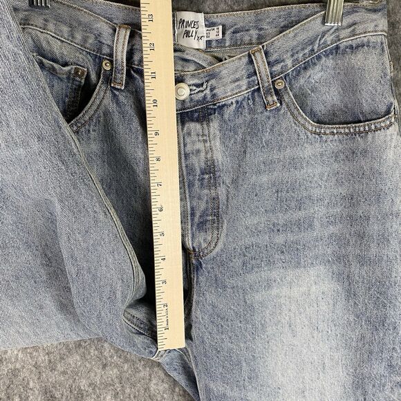 Princess Polly Light Blue High Rise Jeans - Picture 8 of 15